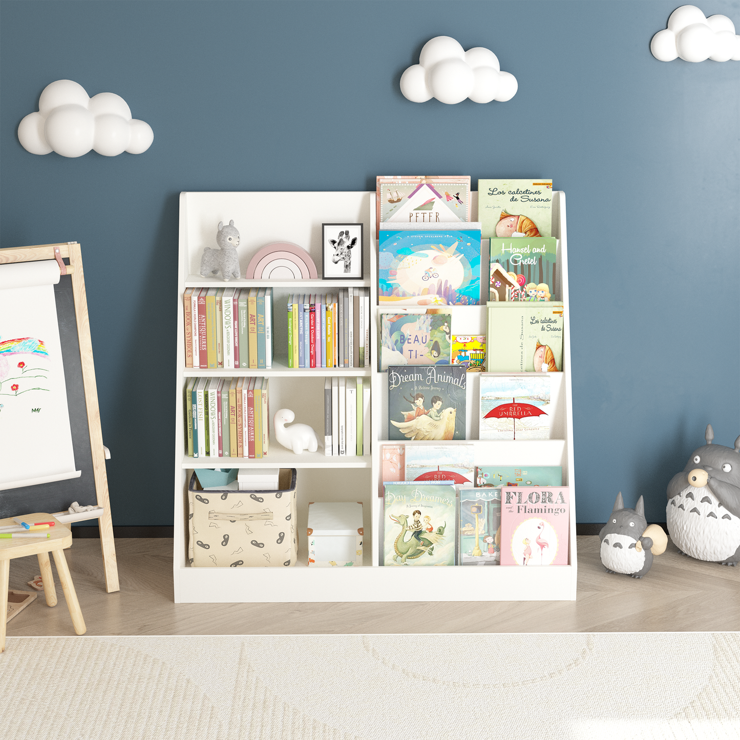 Kids Toy Storage Bookcase