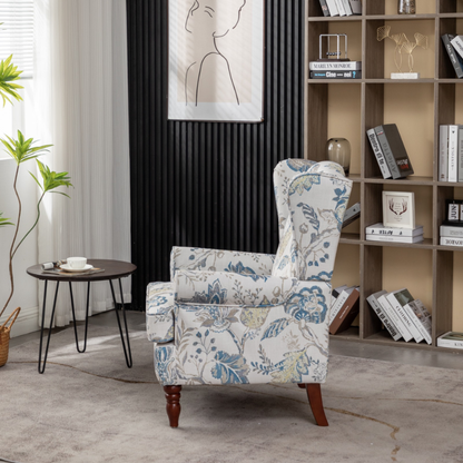 Patterned Accent Armchair