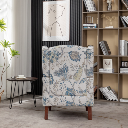Patterned Accent Armchair