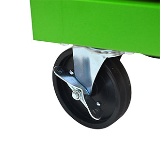 Green Rolling Tool Storage Cabinet