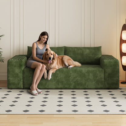 Modern Green Modular Sofa