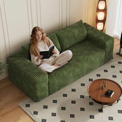 Modern Green Modular Sofa