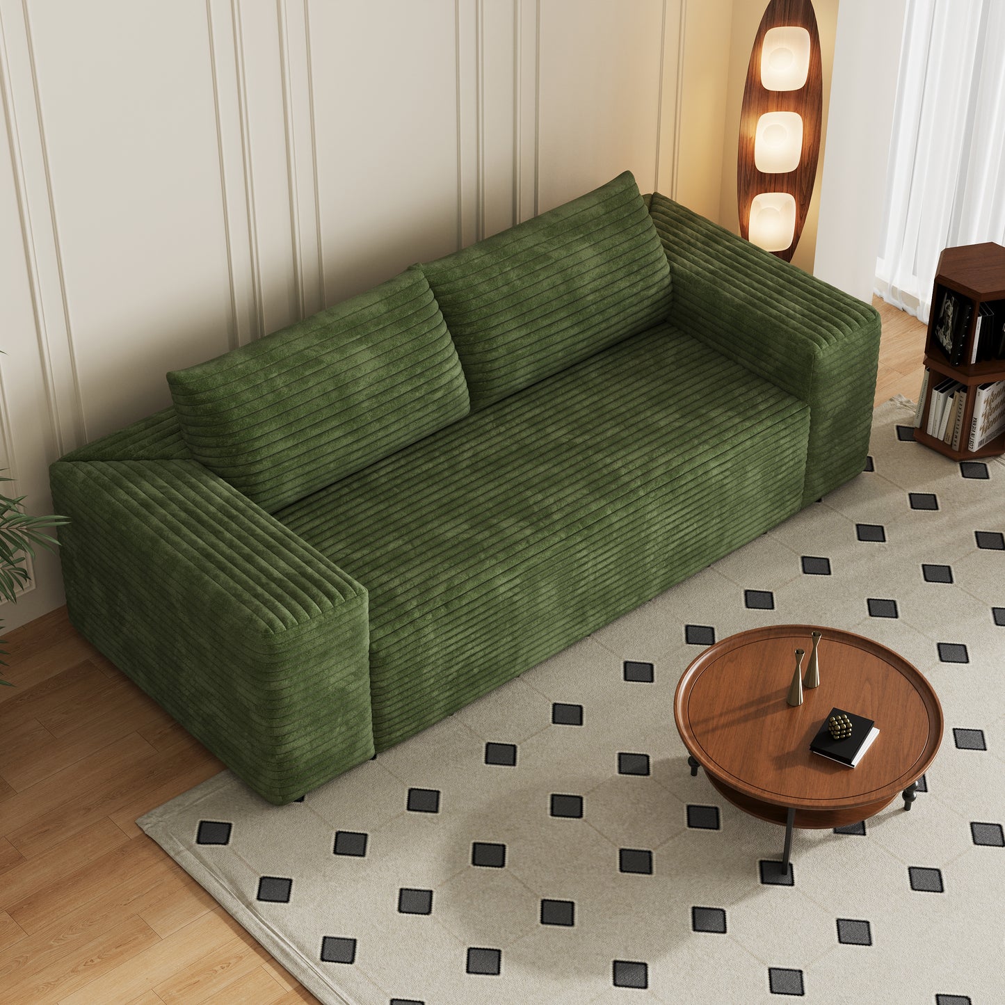 Modern Green Modular Sofa
