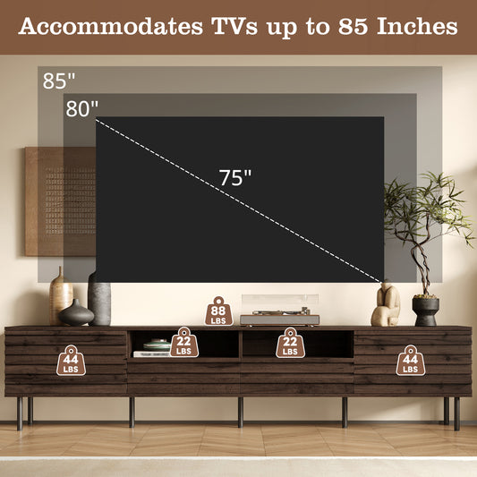 Lowline Walnut TV Console Cabinet