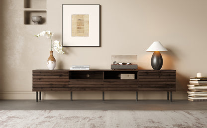 Lowline Walnut TV Console Cabinet