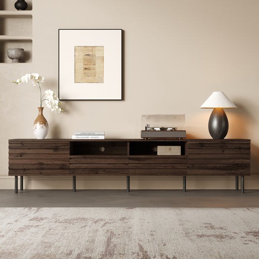 Lowline Walnut TV Console Cabinet