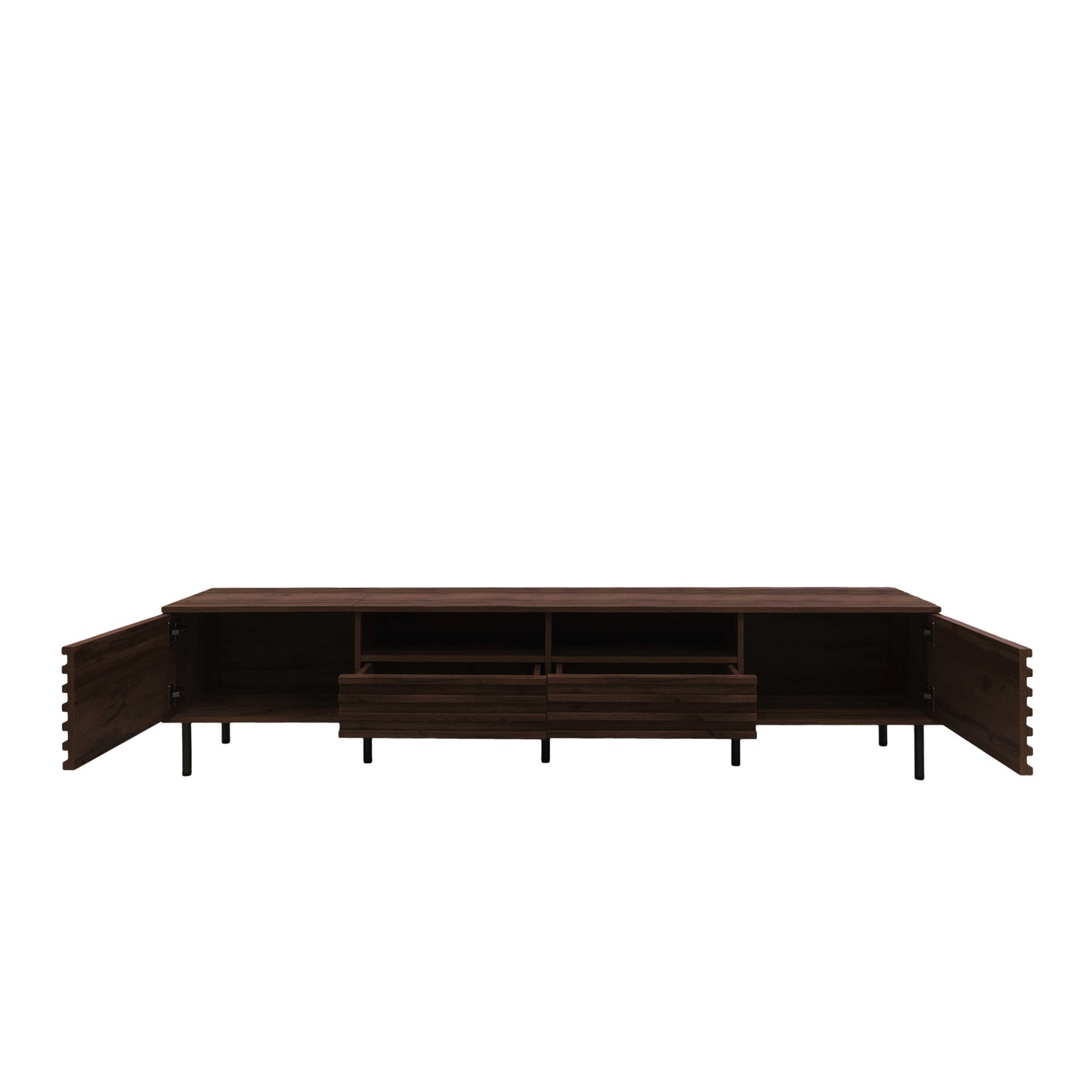 Lowline Walnut TV Console Cabinet
