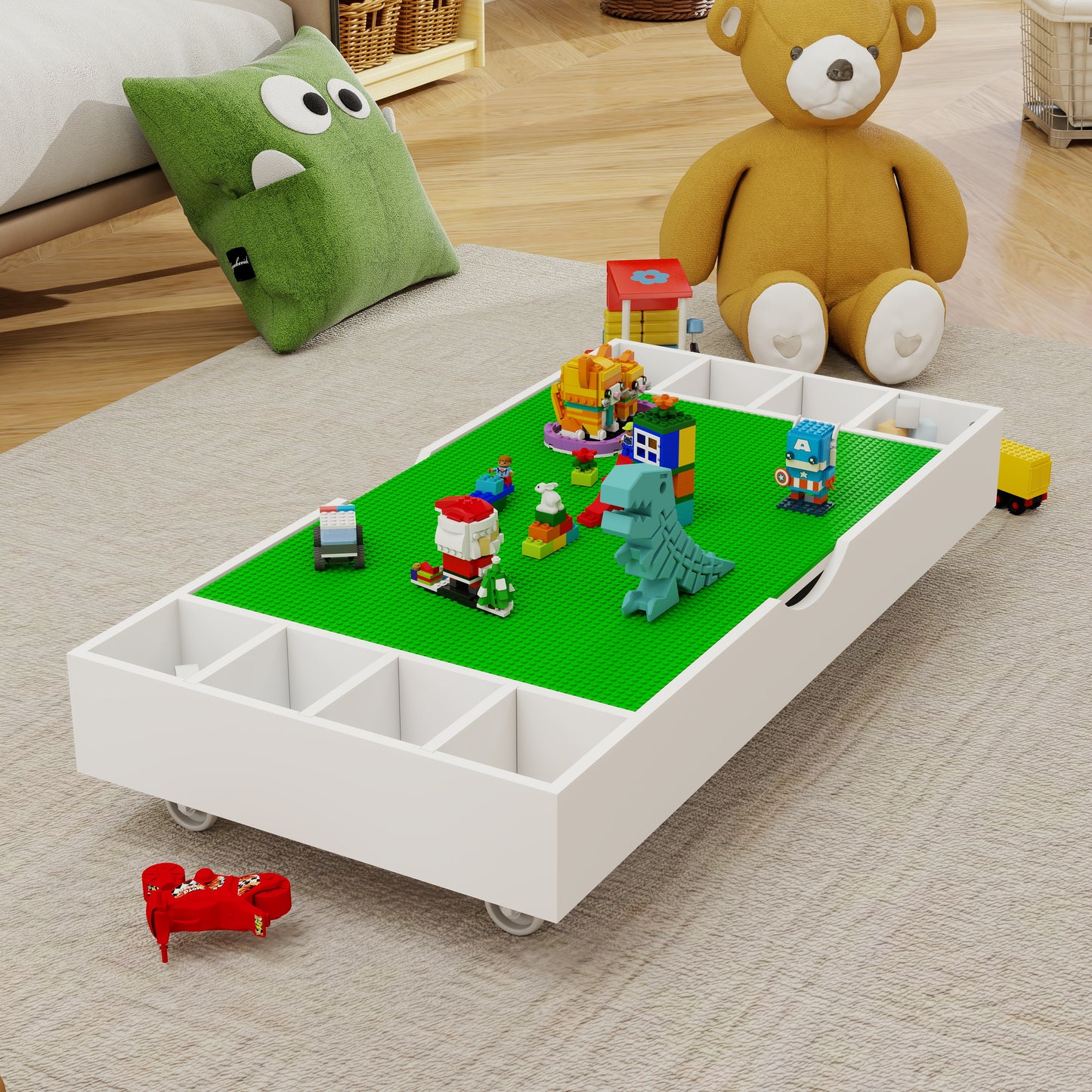 Block Play Activity Tray