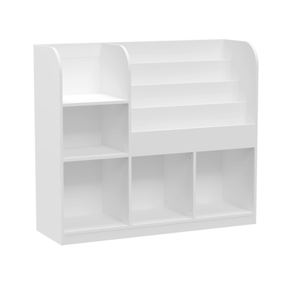 Grey Kids Storage Bookcase