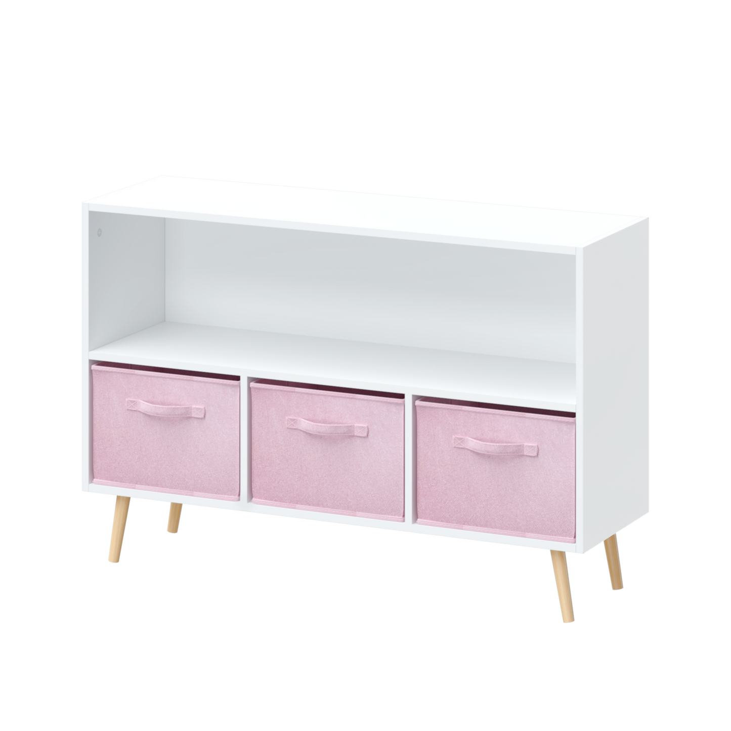 Kids Storage Cabinet with Drawers