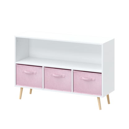 Kids Storage Cabinet with Drawers