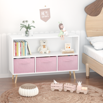 Kids Storage Cabinet with Drawers