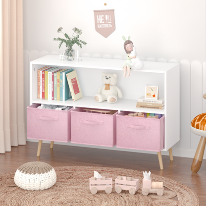 Kids Storage Cabinet with Drawers