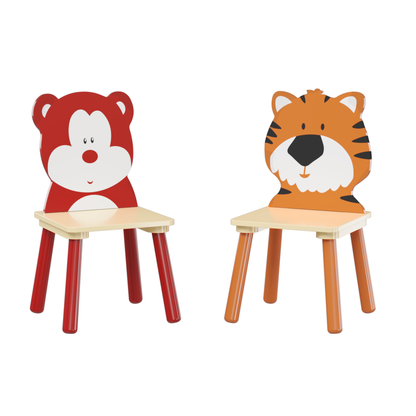 Animal Kids Table and Chairs Set