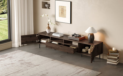 Lowline Walnut TV Console Cabinet