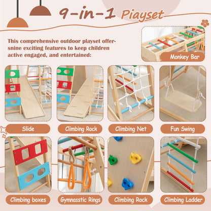 Indoor Kids Climbing Play Gym