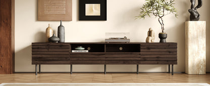 Lowline Walnut TV Console Cabinet