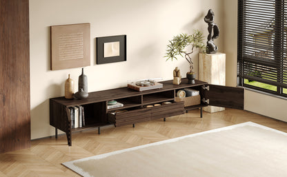 Lowline Walnut TV Console Cabinet