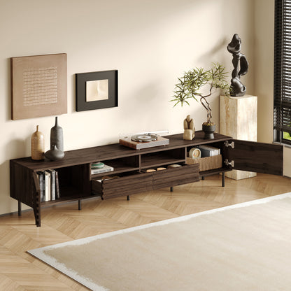 Lowline Walnut TV Console Cabinet