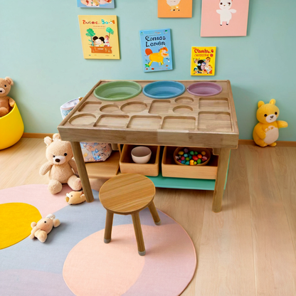 Kids Activity Table and Stool Set