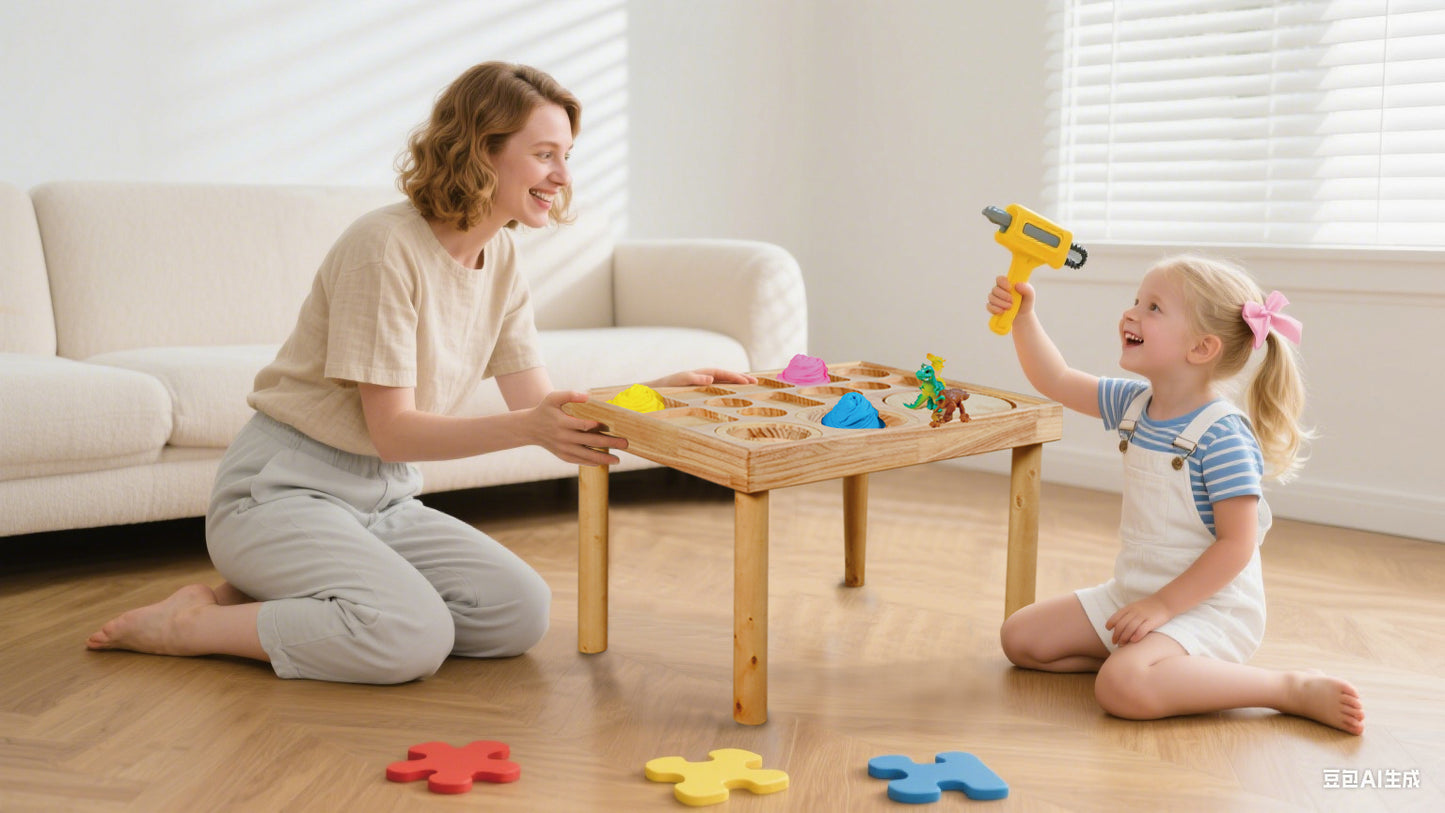 Kids Activity Table and Stool Set