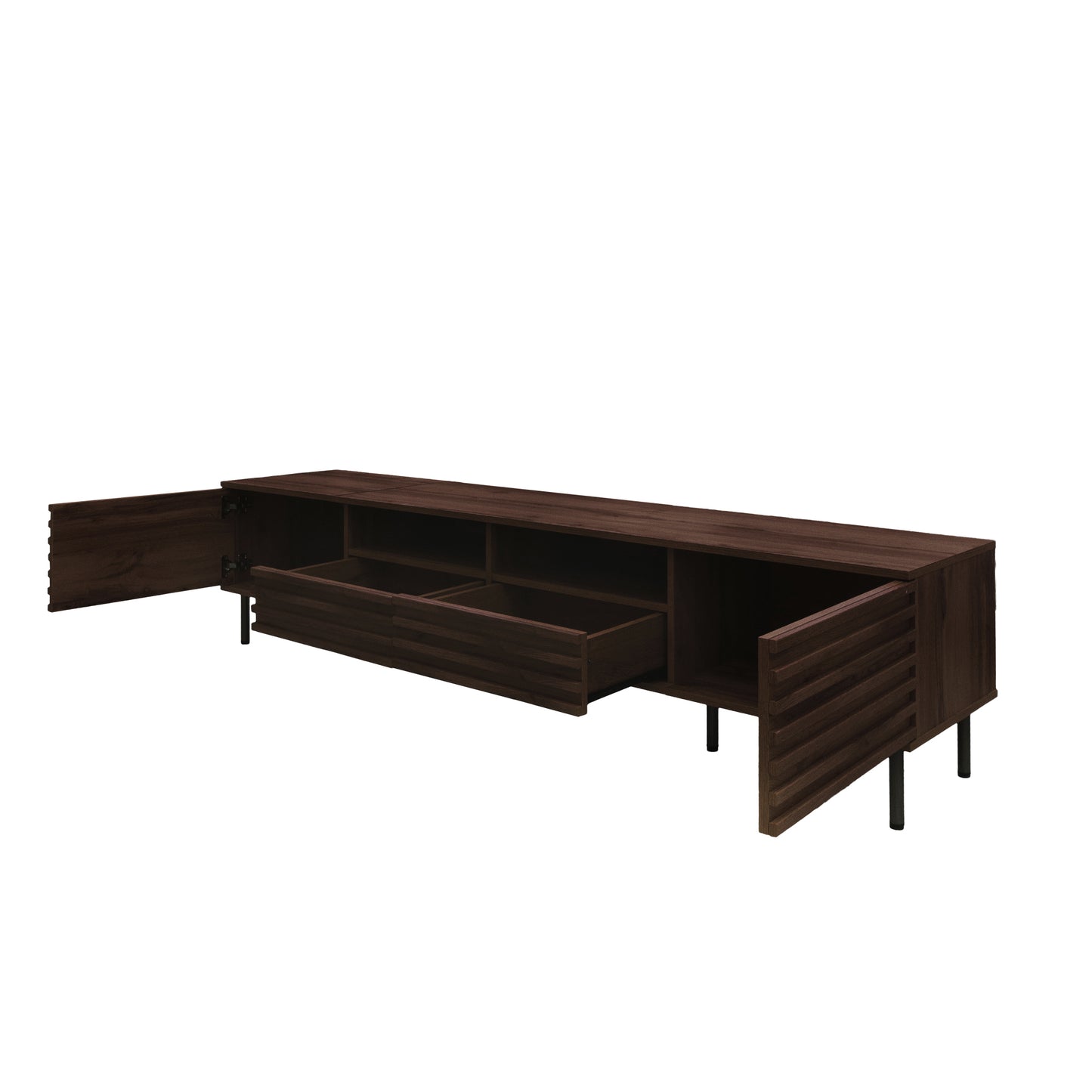 Lowline Walnut TV Console Cabinet