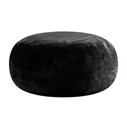 Large Round Black Bean Bag Chair
