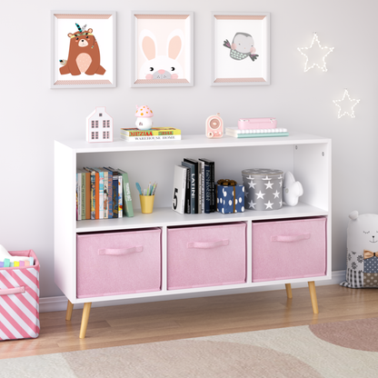 Kids Storage Cabinet with Drawers