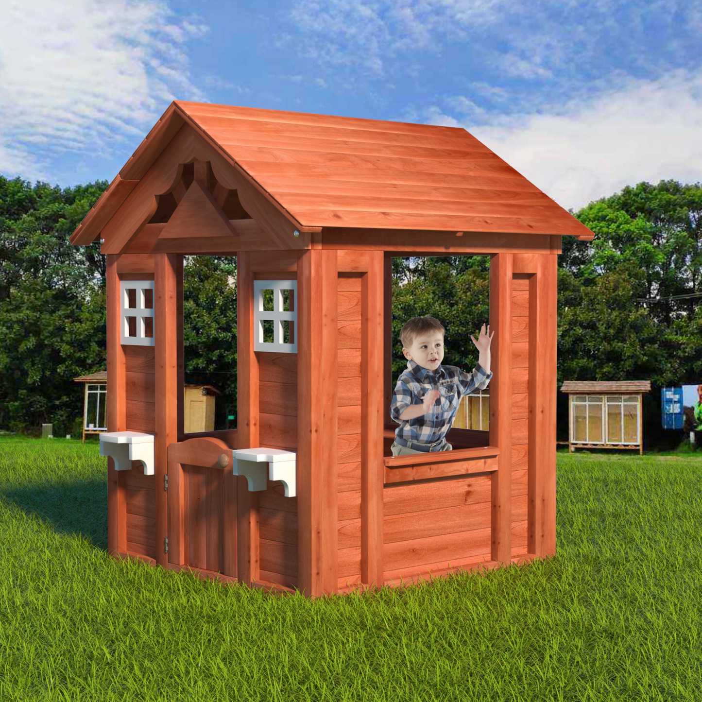 Kids Outdoor Playhouse