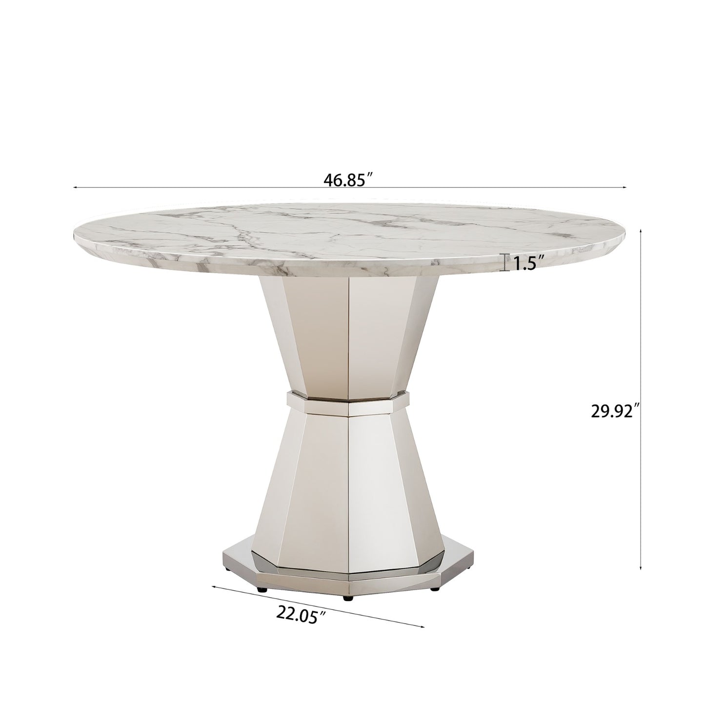 Duchesse Noir Dining Table