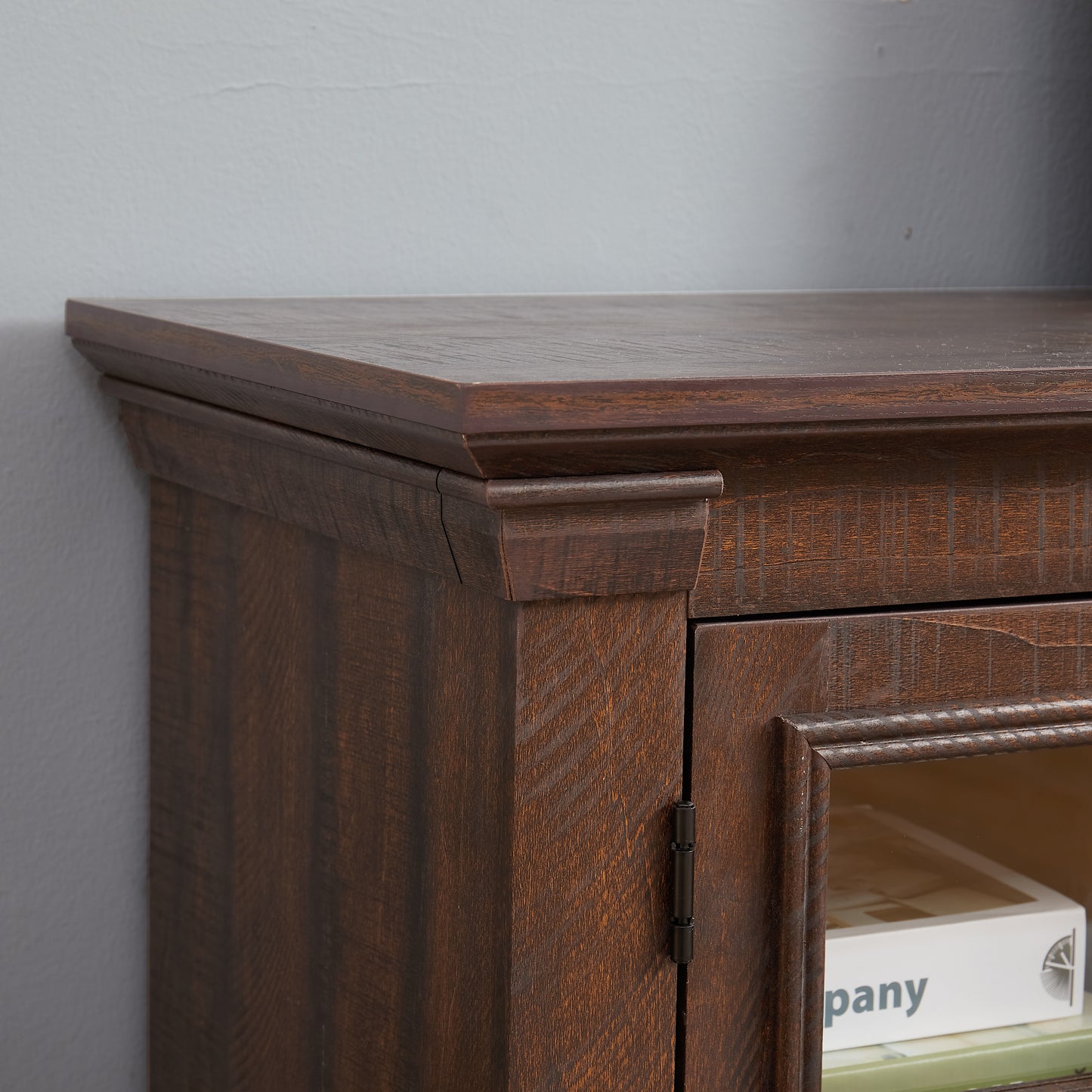 Farmhouse Timber TV Cabinet