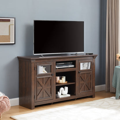 Farmhouse Timber TV Cabinet