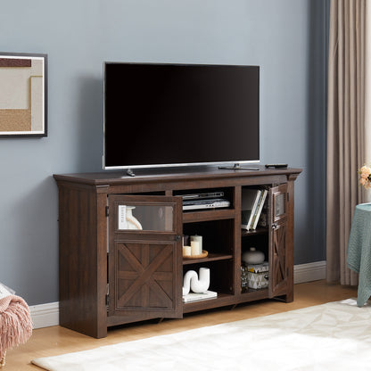 Farmhouse Timber TV Cabinet