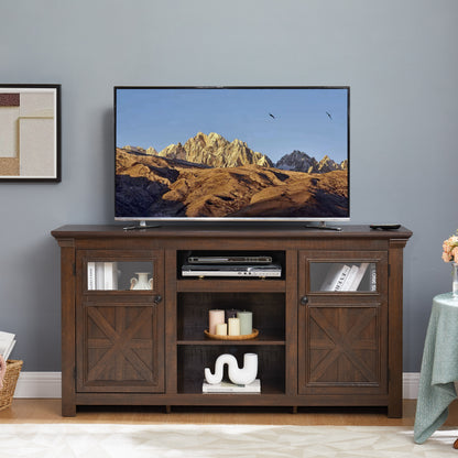 Farmhouse Timber TV Cabinet