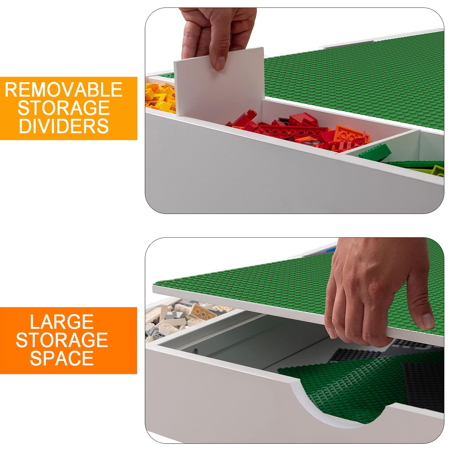 Block Play Activity Tray