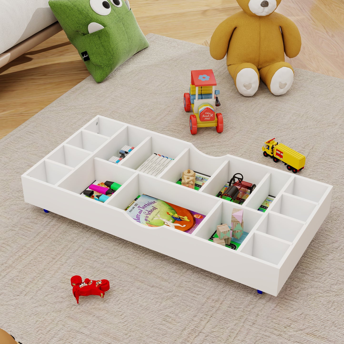 Block Play Activity Tray