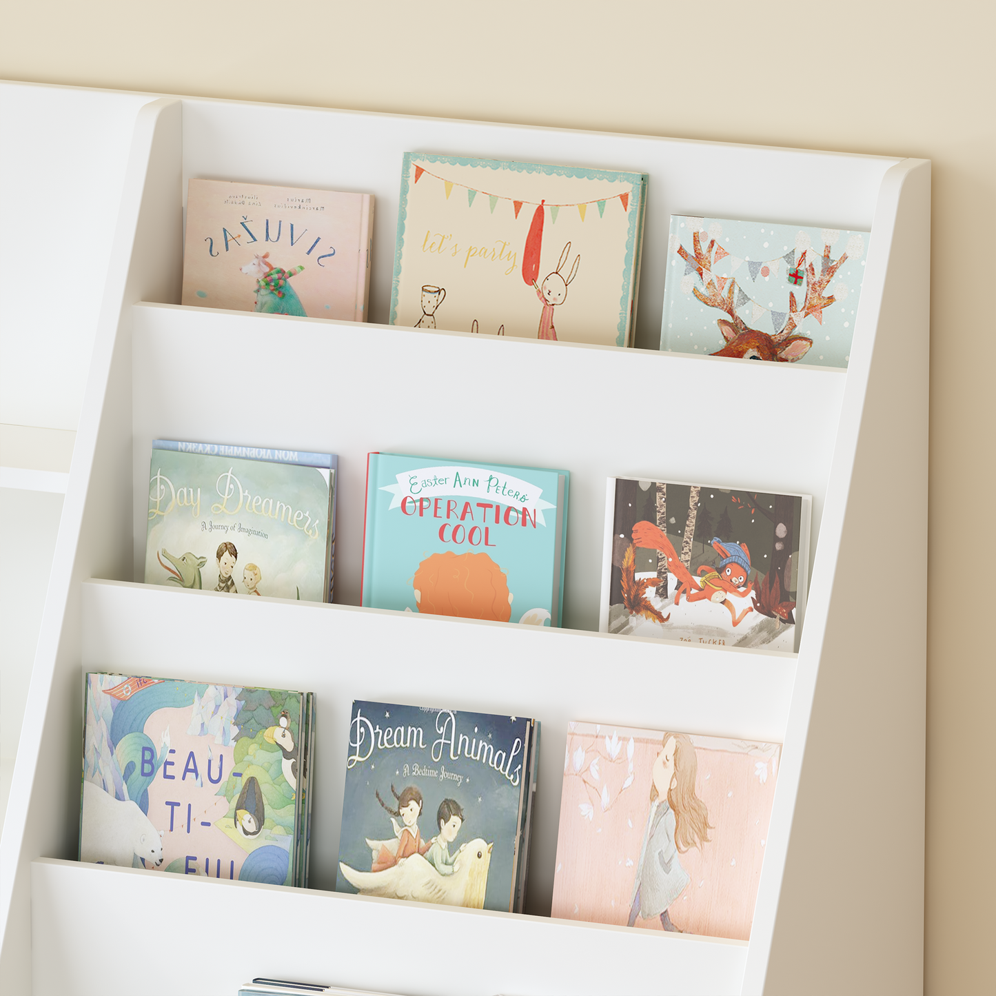 Kids Toy Storage Bookcase