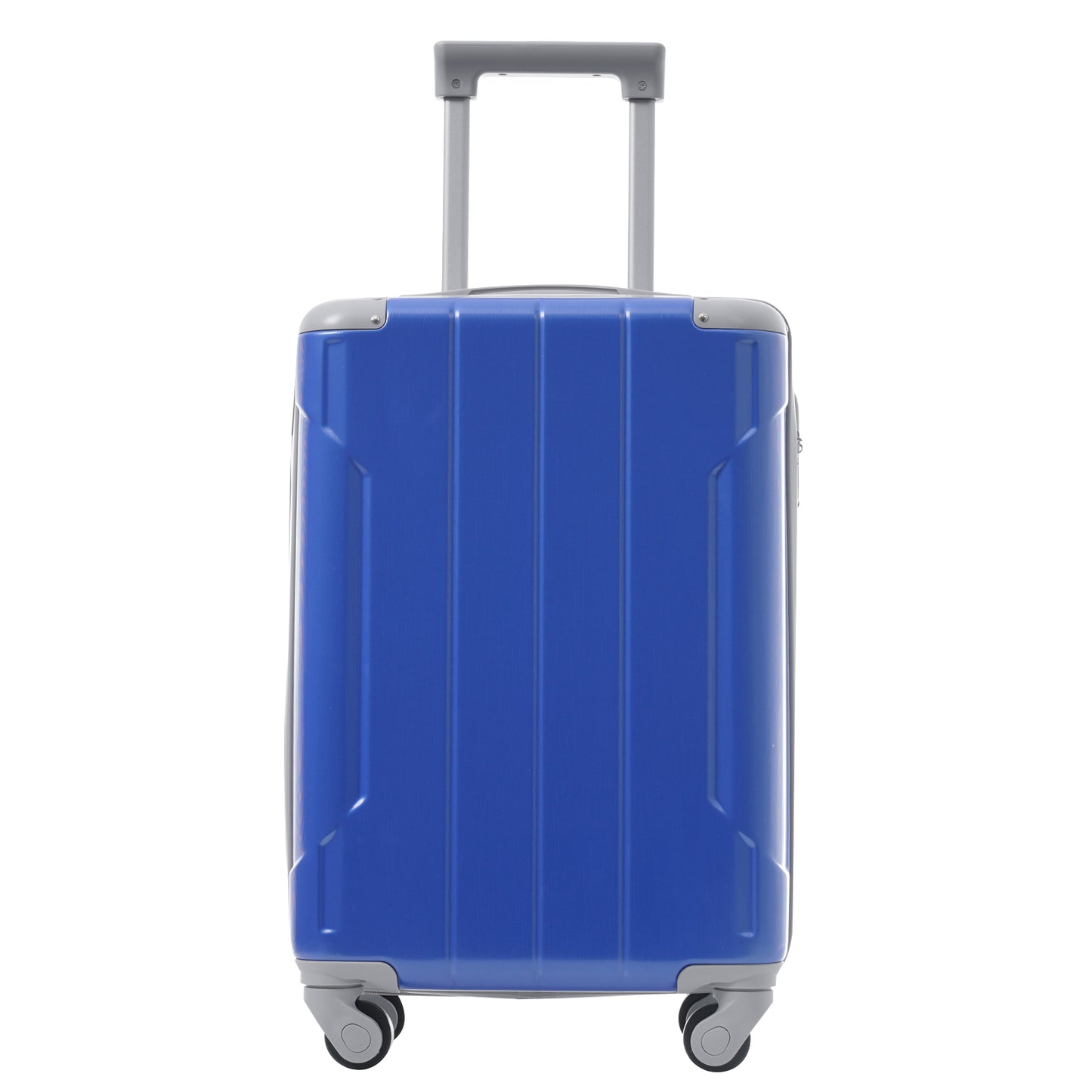 Blue Carry-On Luggage Set with Matching Travel Bag