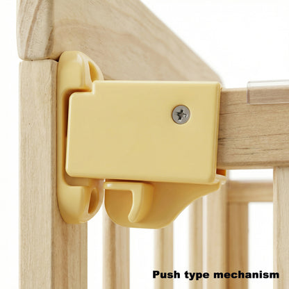 Wooden Baby Cot with Wheels