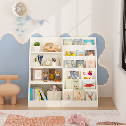 Kids Toy Storage Bookcase