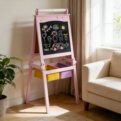 Kids Art Easel and Table Set