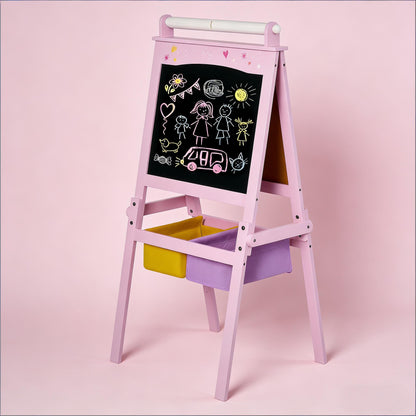 Kids Art Easel and Table Set