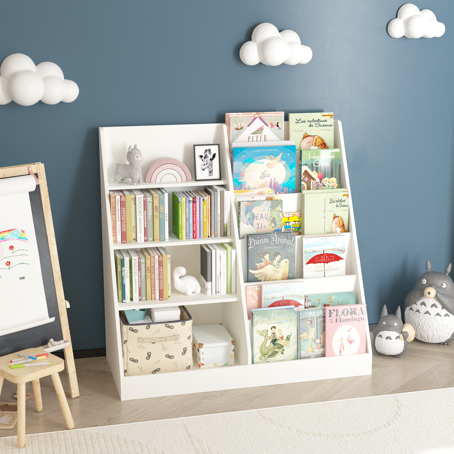 Kids Toy Storage Bookcase