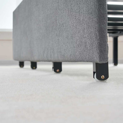 Grey Reversible Sleeper Sofa Chaise
